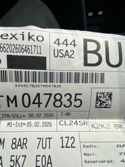 2026 Volkswagen Taos 1.5T SEL