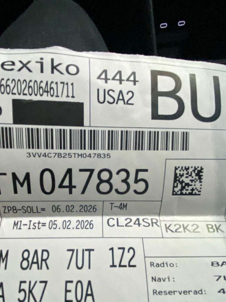 2026 Volkswagen Taos 1.5T SEL