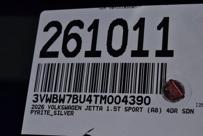 2026 Volkswagen Jetta 1.5T Sport