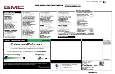 2022 GMC HUMMER EV Edition 1