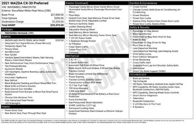 2021 Mazda Mazda CX-30 Preferred