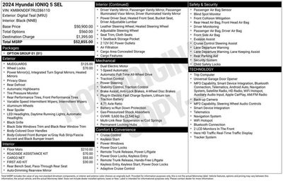 2024 Hyundai IONIQ 5 SEL