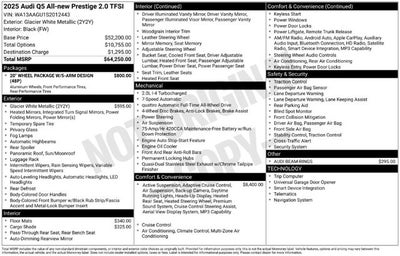 2025 Audi Q5 Prestige