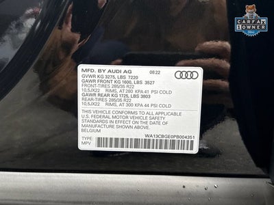 2023 Audi e-tron S Sportback Prestige