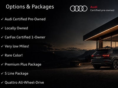 2025 Audi Q3 S line Premium Plus