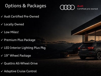 2025 Audi A5 Premium Plus