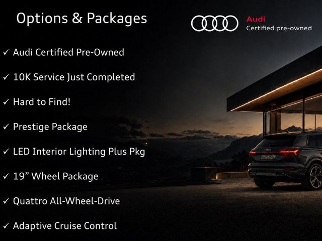 2025 Audi A5 Prestige