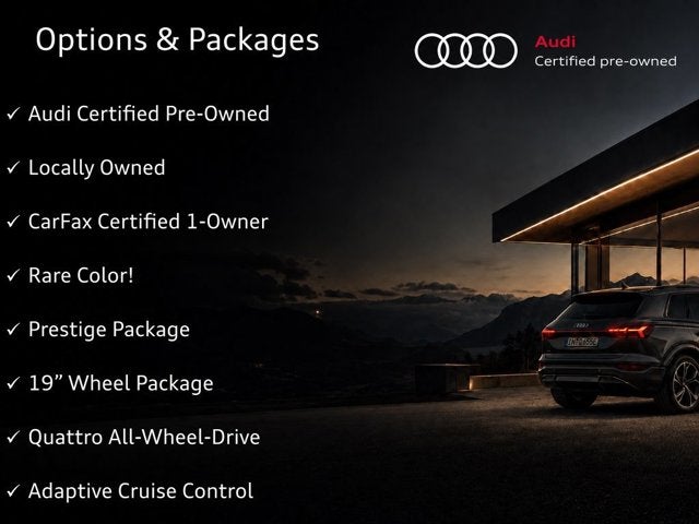 2025 Audi A5 Prestige