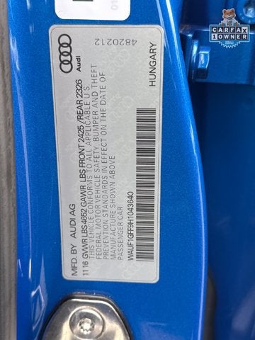 2017 Audi S3 Prestige