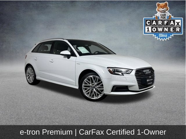 2018 Audi A3 Sportback e-tron 1.4T Premium