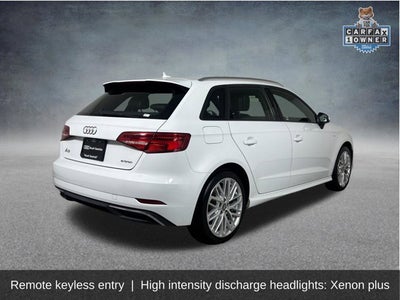 2018 Audi A3 Sportback e-tron 1.4T Premium