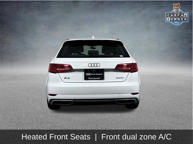 2018 Audi A3 Sportback e-tron 1.4T Premium