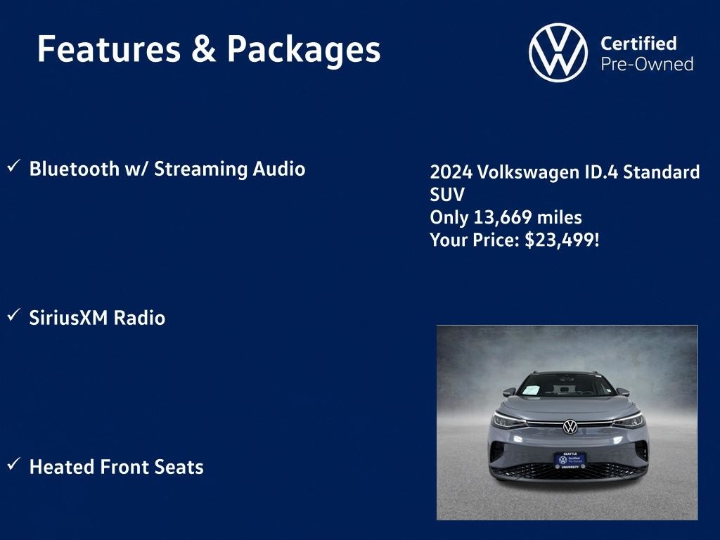 2024 Volkswagen ID.4 Standard