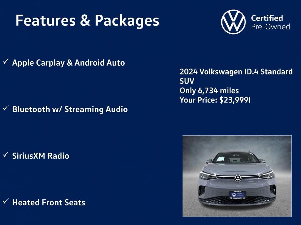 2024 Volkswagen ID.4 Standard