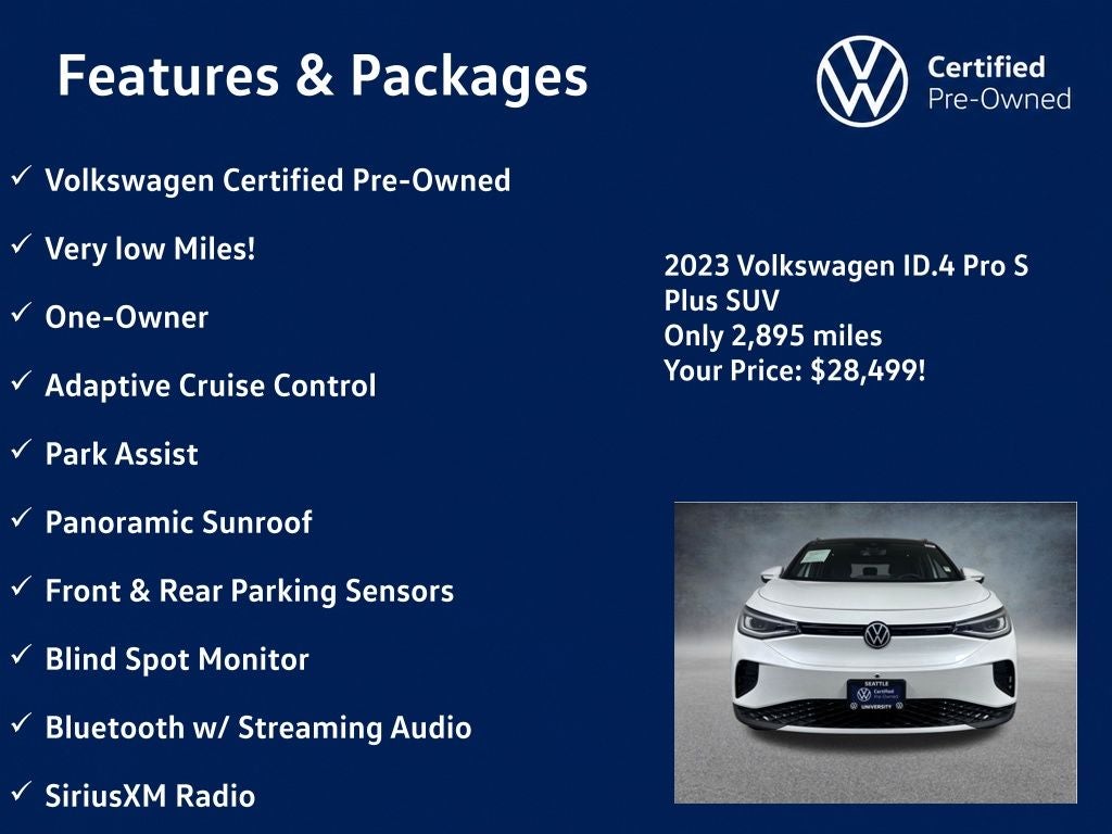 2023 Volkswagen ID.4 Pro S Plus