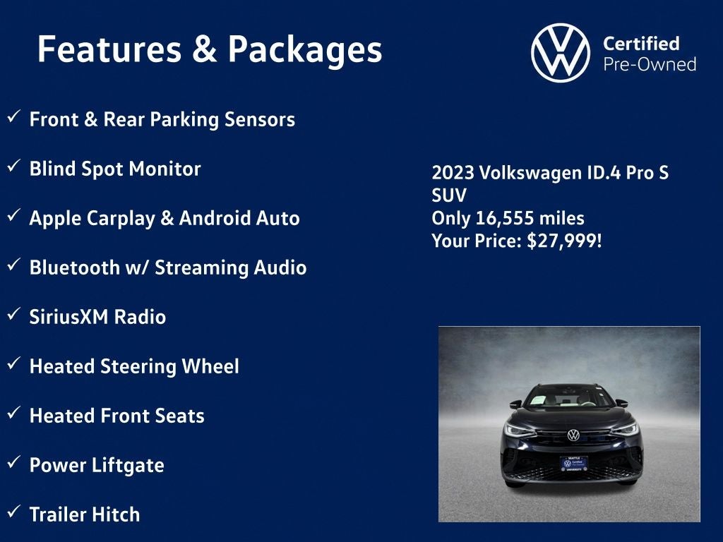 2023 Volkswagen ID.4 Pro S