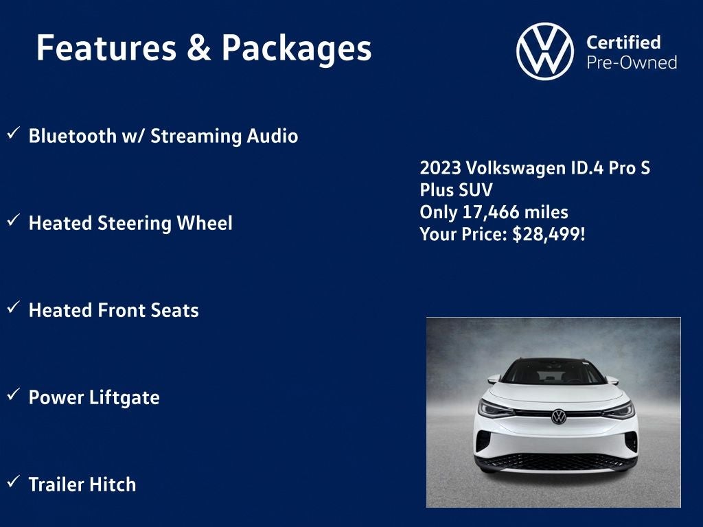 2023 Volkswagen ID.4 Pro S Plus