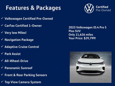 2023 Volkswagen ID.4 Pro S Plus