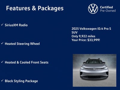 2025 Volkswagen ID.4 Pro S