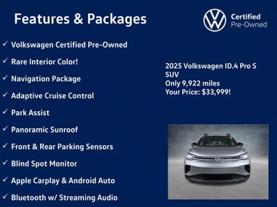 2025 Volkswagen ID.4 Pro S