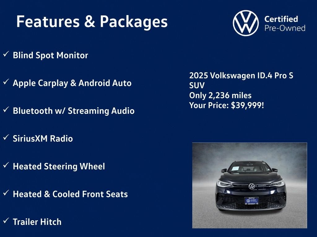 2025 Volkswagen ID.4 Pro S