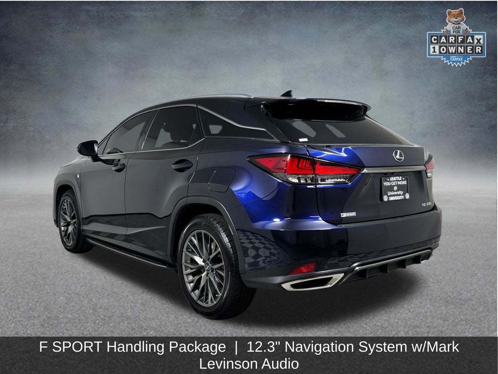 2022 Lexus RX 350 F Sport Handling