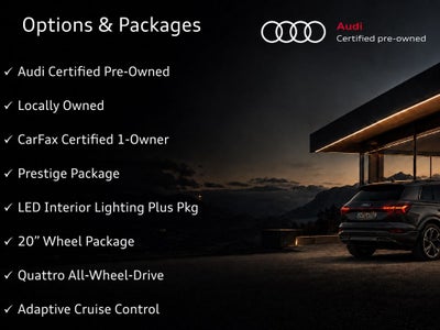 2025 Audi Q5 2.0T Prestige quattro