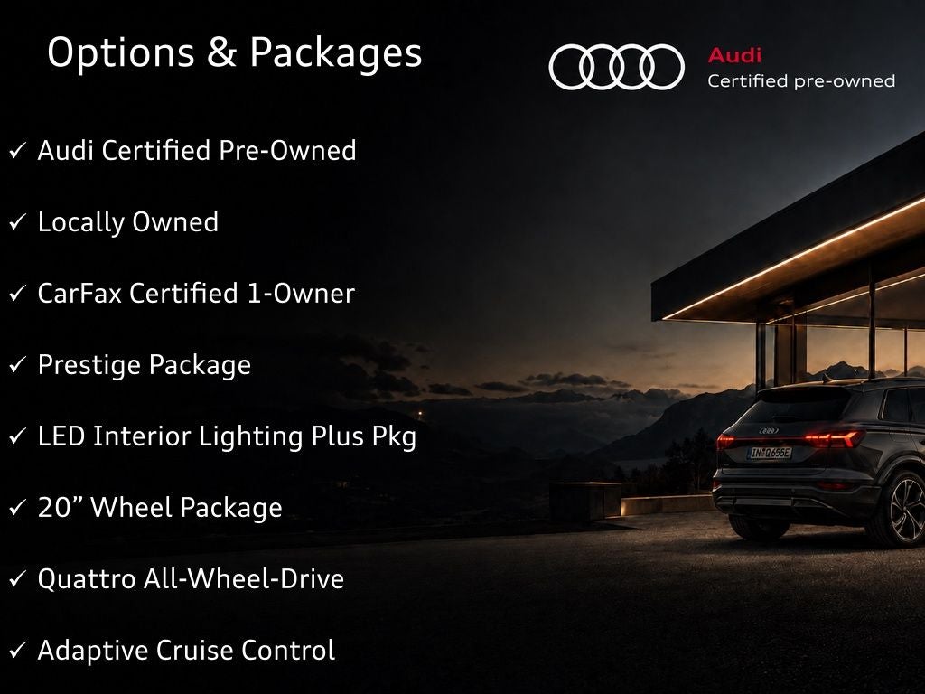 2025 Audi Q5 2.0T Prestige quattro