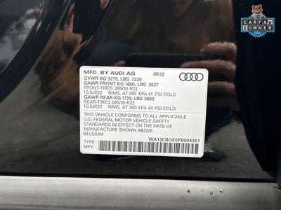 2023 Audi e-tron S Sportback Prestige quattro