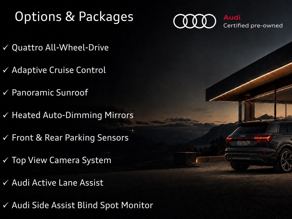 2025 Audi Q5 45 S line Premium Plus quattro