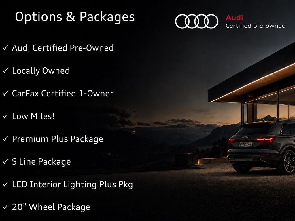 2025 Audi Q5 45 S line Premium Plus quattro