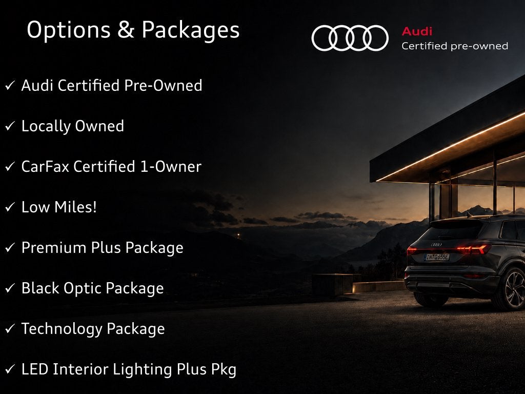 2025 Audi Q3 Premium Plus S Line quattro