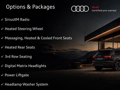 2025 Audi Q7 55 Prestige quattro
