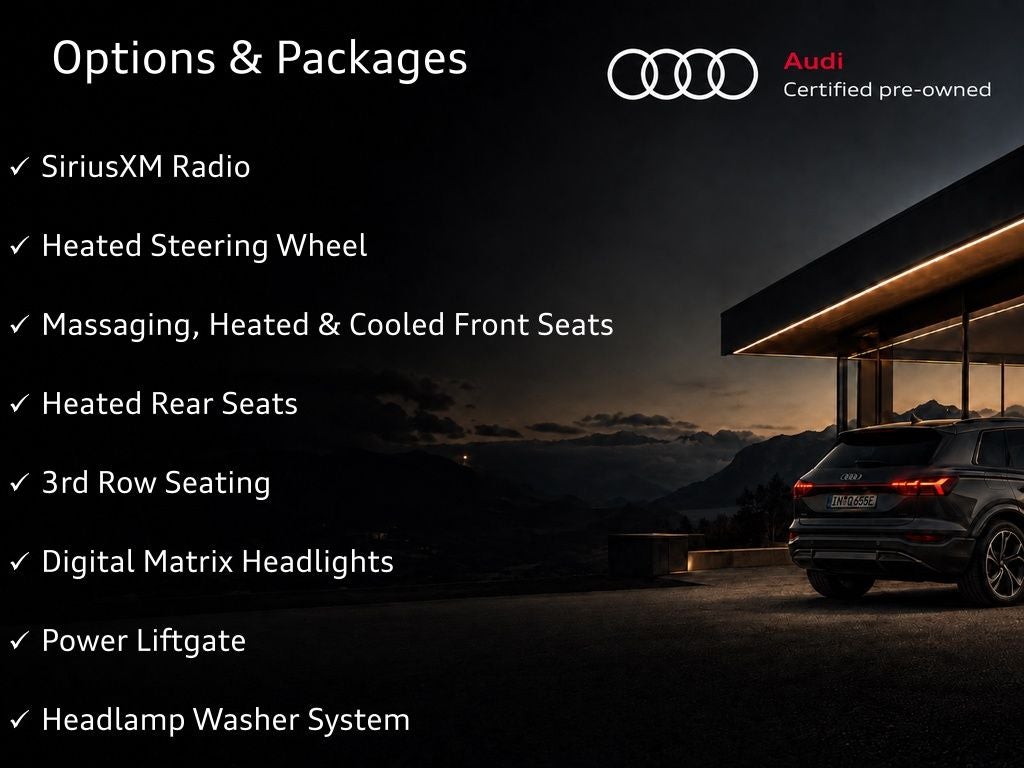 2025 Audi Q7 55 Prestige quattro