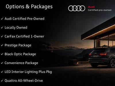 2025 Audi Q7 55 Prestige quattro