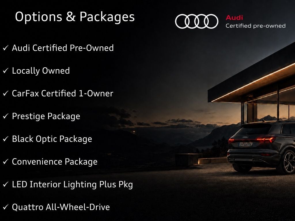 2025 Audi Q7 55 Prestige quattro