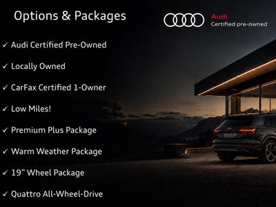 2025 Audi A5 2.0T Premium Plus quattro
