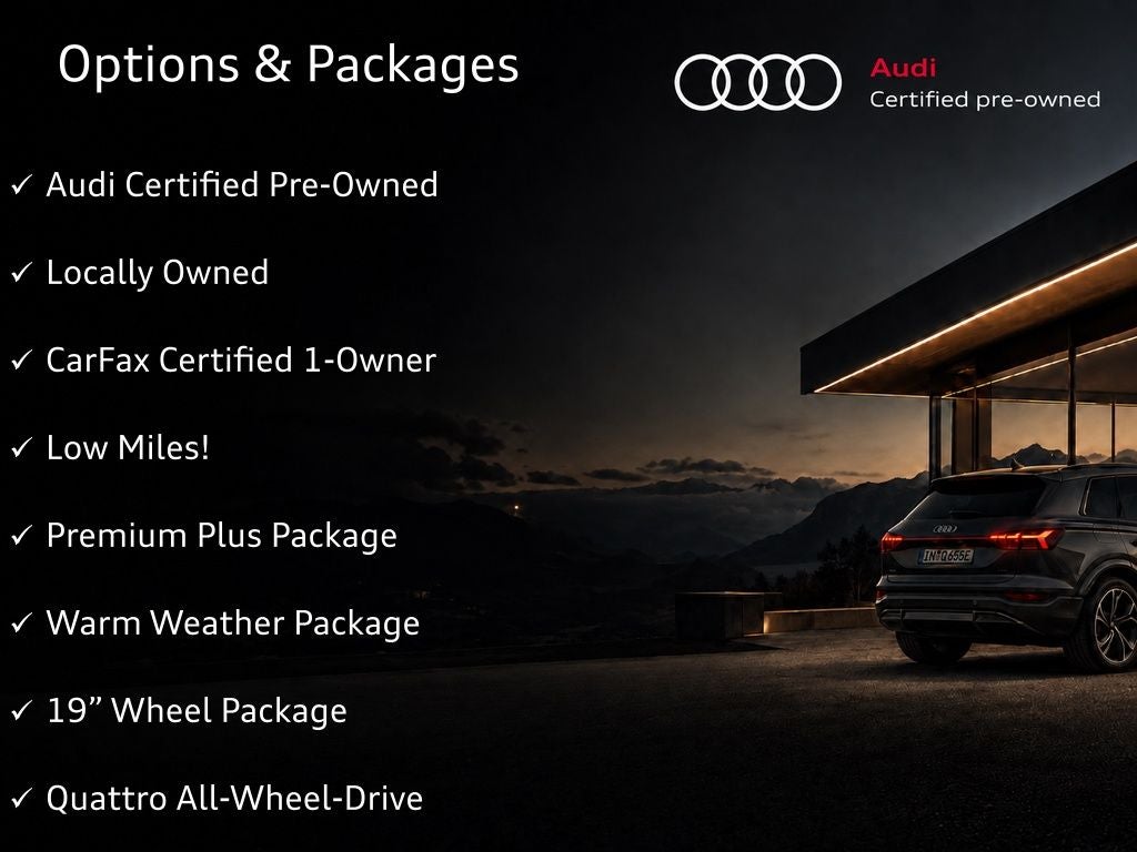 2025 Audi A5 2.0T Premium Plus quattro