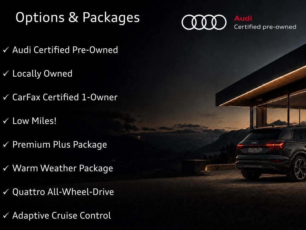 2025 Audi A5 2.0T Premium Plus quattro