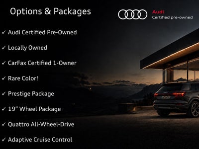 2025 Audi A5 2.0T Prestige quattro