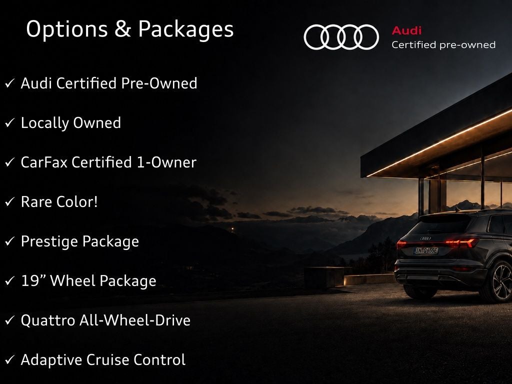 2025 Audi A5 2.0T Prestige quattro