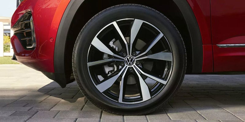 Alloy wheel close-up